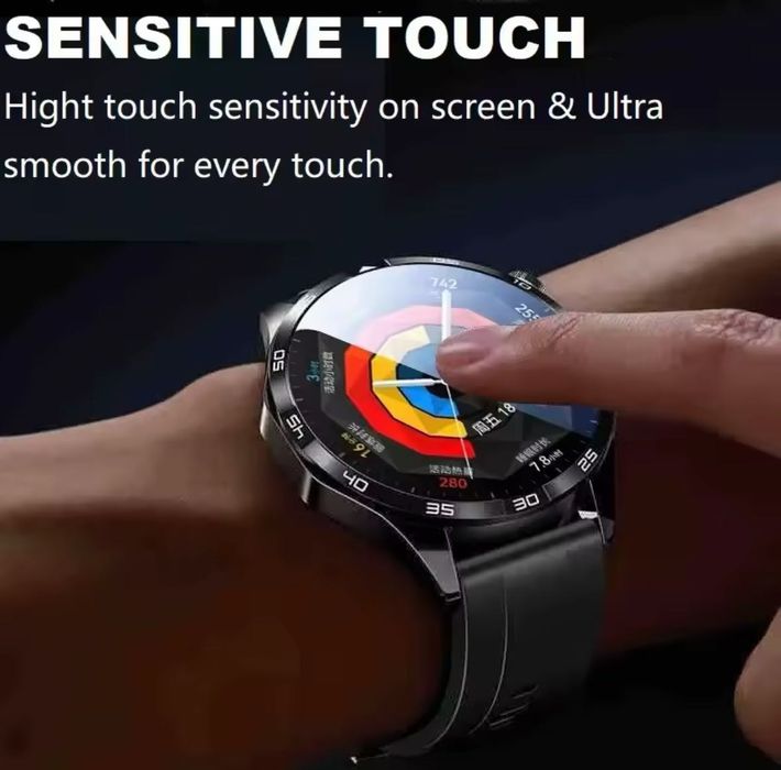 Стъклен протектор за екран за Huawei Watch GT 2 / GT 4 / GT 5 / GT 5 Pro / GT 6 / GT 6 Pro и др.