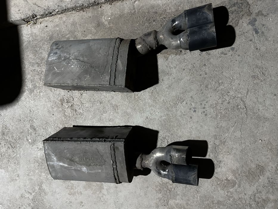 Выхлоп от бмв глушитель Remus