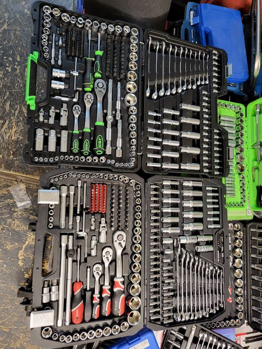 Trusa tubulare 216 piese.Trusa chei XXL.Trusa scule profi JBM-SPANIA