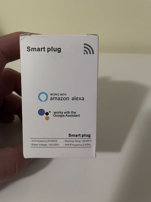 Смарт контакт (Smart Plug) с WiFi управление