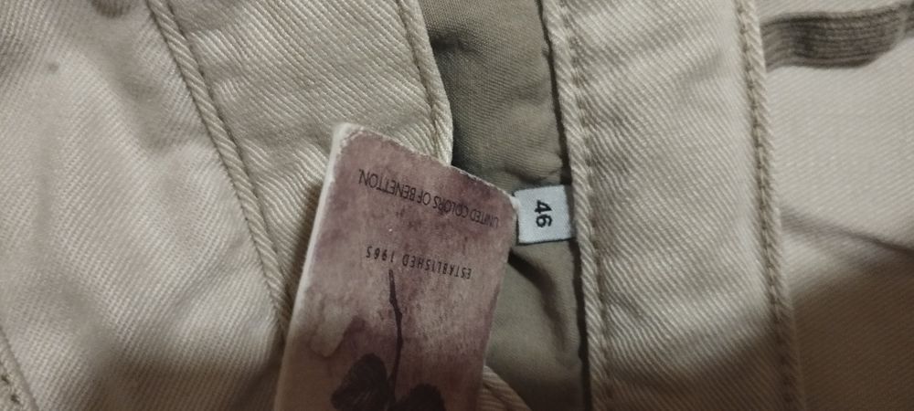Брюки женские фирма Beneton, 46р. Новые