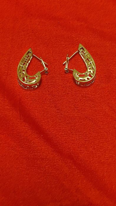 Cercei damă aur 14 k