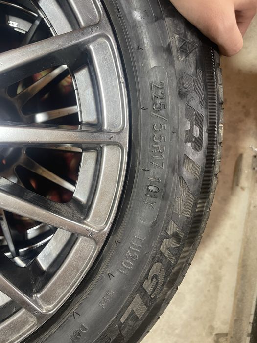 диски и шины на камри