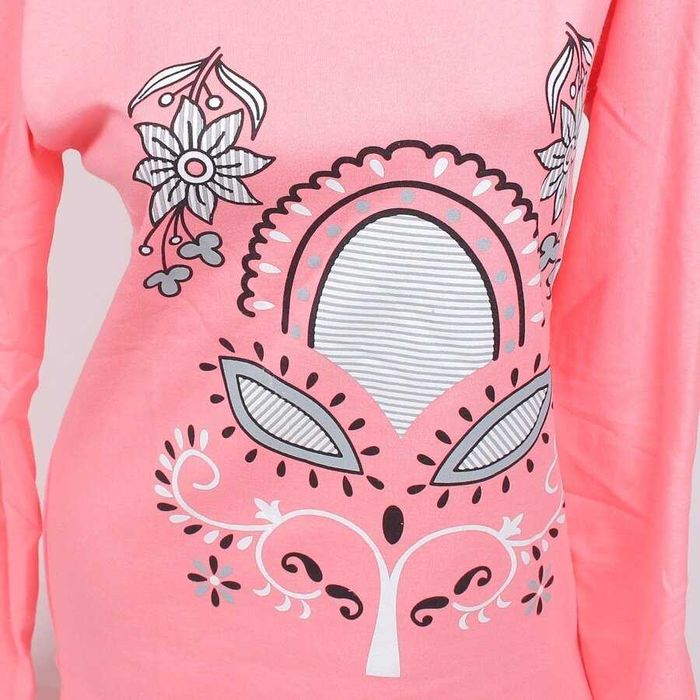 Дамска пижама в цвят корал