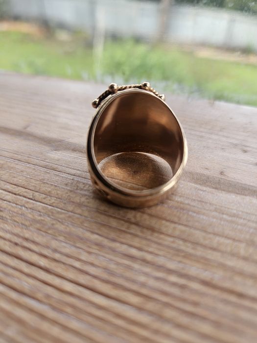 Перстень золотой 585 20.5 размер 25 грам