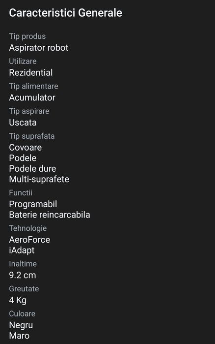 Roomba 980 aspirator