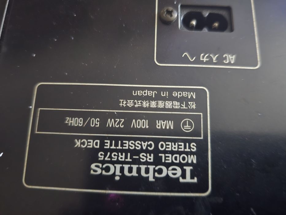 DECK Sony Technics