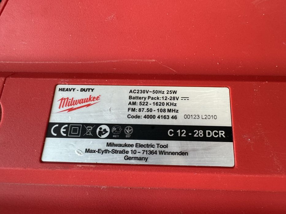 Radio santier Milwaukee C12-28 DCR