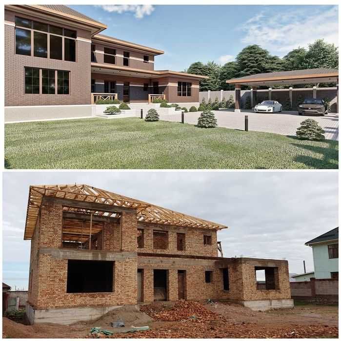 Строительная бригада. Строительство под ключ любой сложности ...