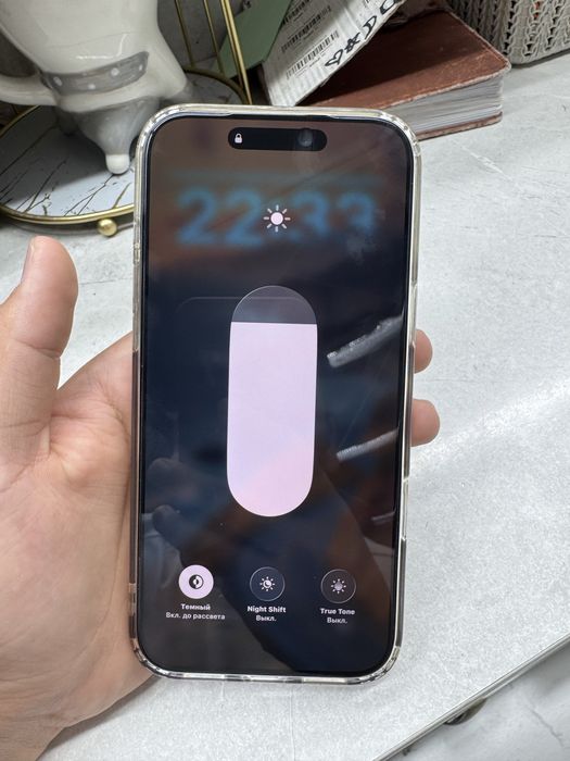 iPhone 17pro max 100% 256гб Silver цвет