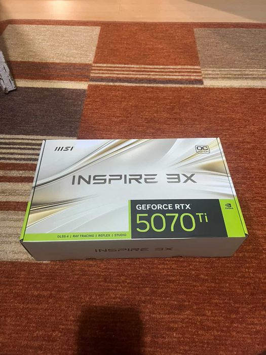 НЕОТВАРЯНА! MSI Inspire 3X RTX 5070 Ti