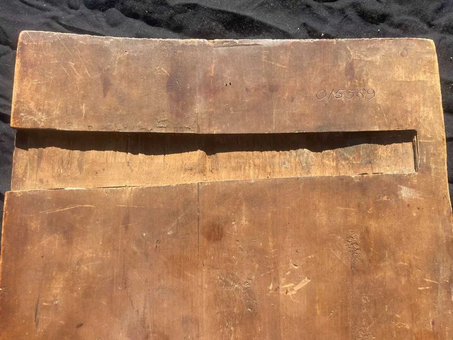 icoana ruseasca lemn veche Isus Pantocrator sec 19 41x33 cm