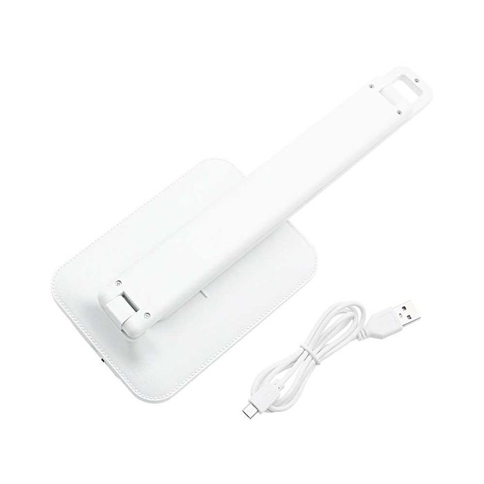 Намалена! Сгъваема лед лампа, защита на очите с тъч 3 цвята светлина,