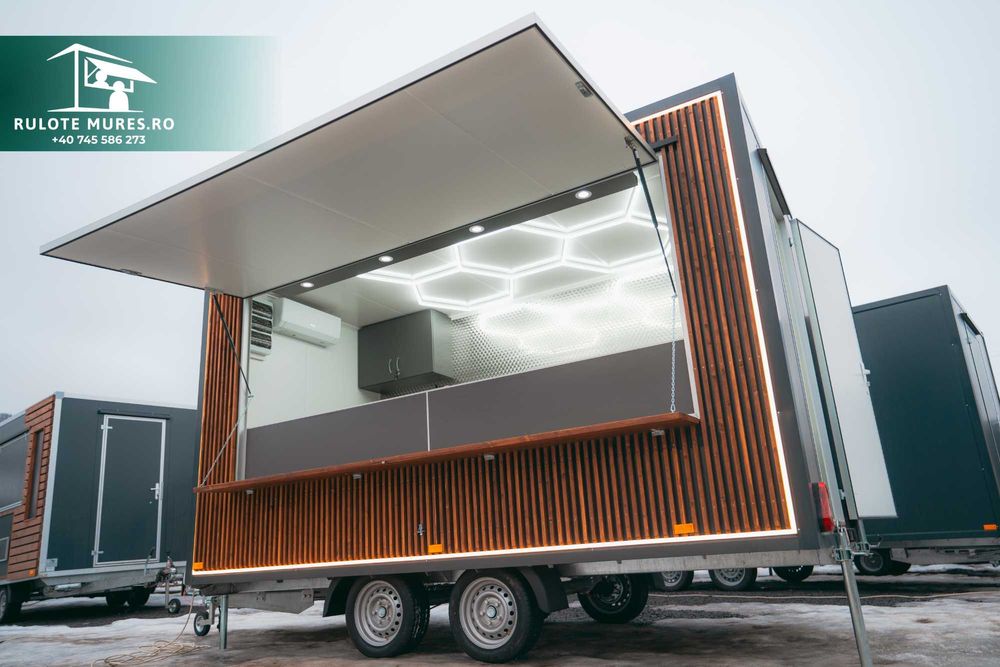 Rulote comerciale FAST FOOD, la cheie, personalizare,RATE,Rulote Mures