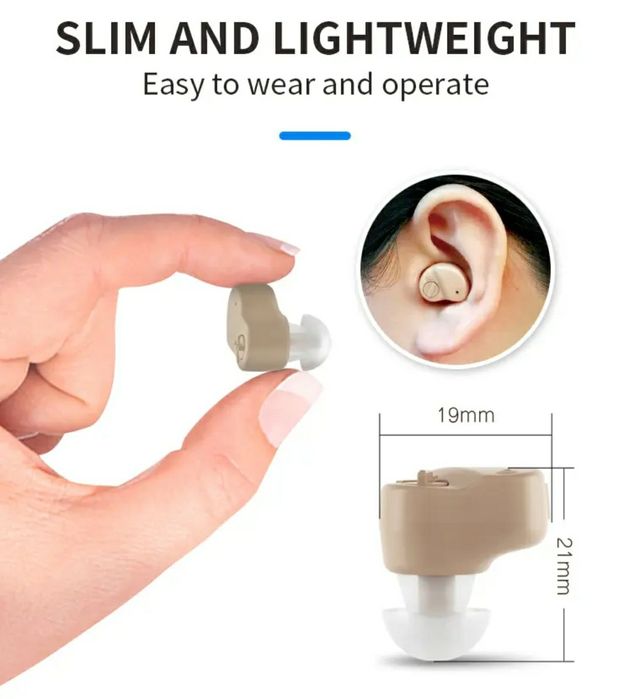 Слуховой аппарат внутри ушной