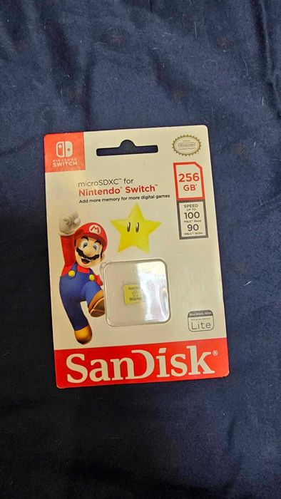 Sandisk 256GB Nintendo Switch Memory Card Micro SD SDXC 4K