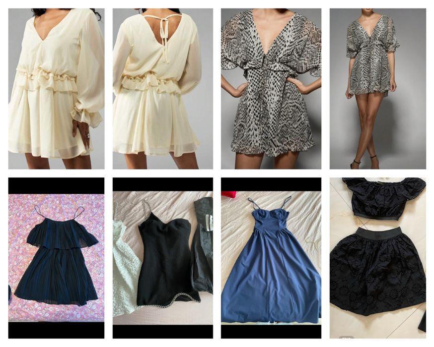 дълга Рокля, жилетка ,рокля с дълги ръкави , гещеризон , панталон