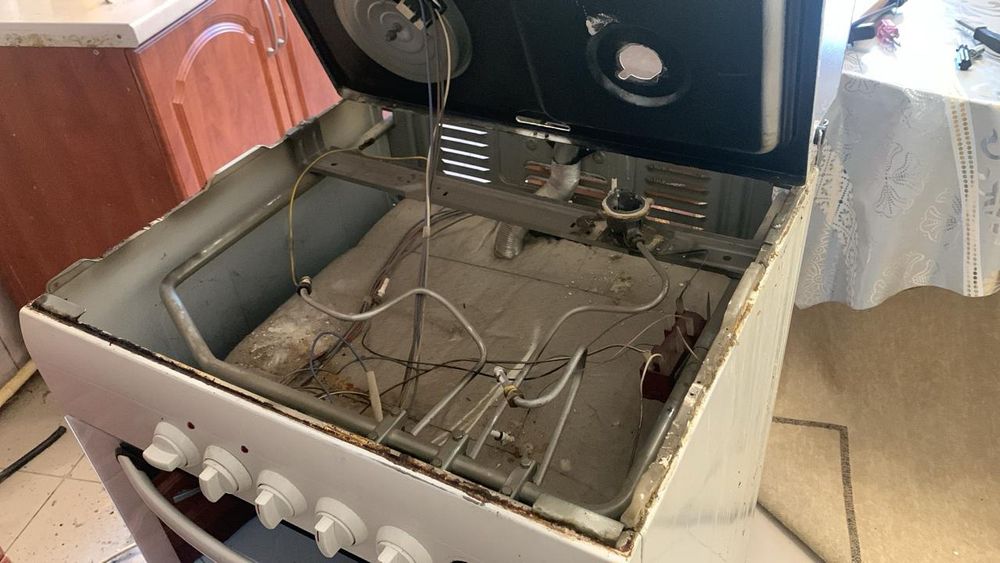 Замена установка ремонт газовых плит