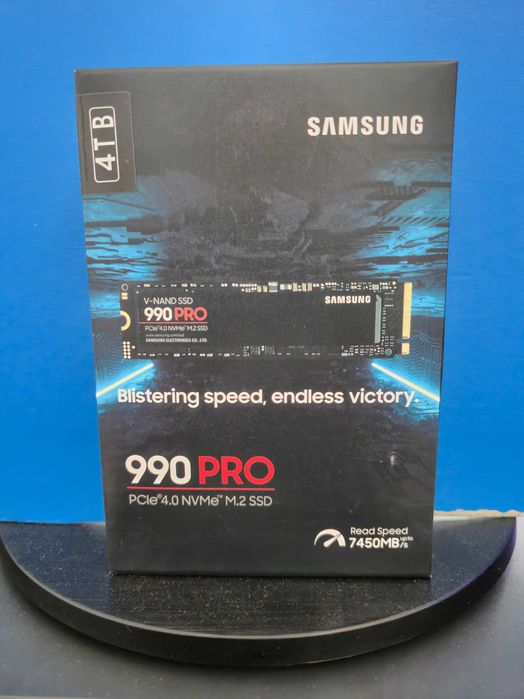 Нов SAMSUNG 990 PRO 4TB SSD M.2 PCIe/NVMe 2280
