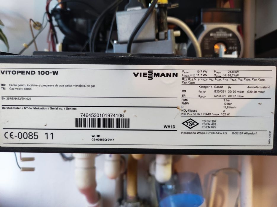 Piese Centrala Viessmann vitopend  100