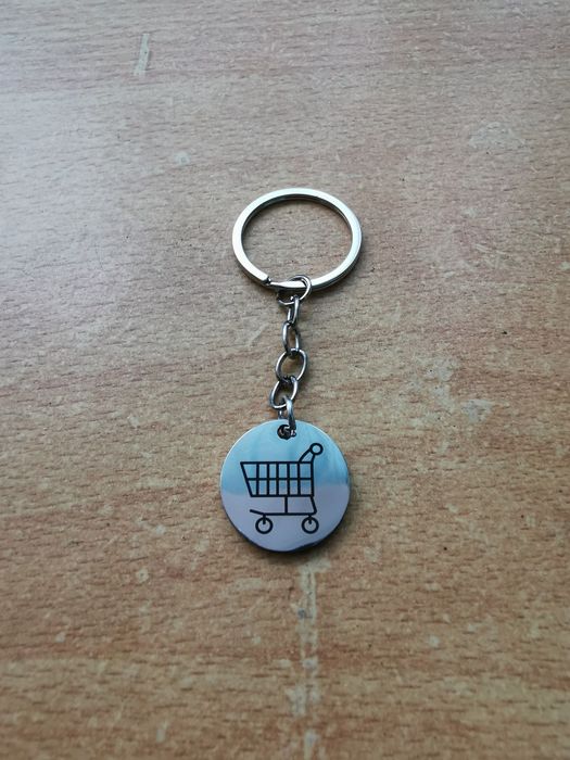 Oferta limitata Breloc cu monedă pentru cărucior alimentar