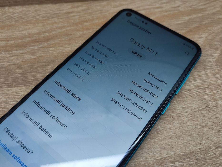 Samsung Galaxy M11 32GB Albastru Sidef