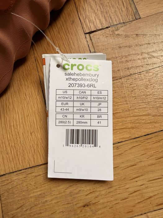 Crocs x Salehe Bembury Pollex clogs “Kuwata”