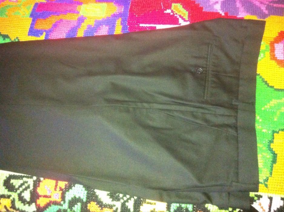 pantaloni fini de vara negri cityfashion
