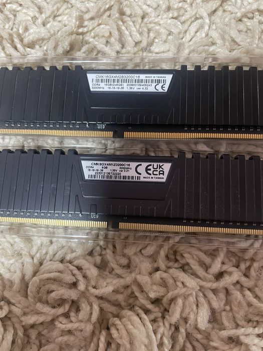 Ram corsair vengeance 16GB DDR4 3200mhz
