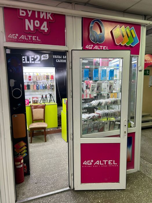 Продам бутик в т.д Жансая.