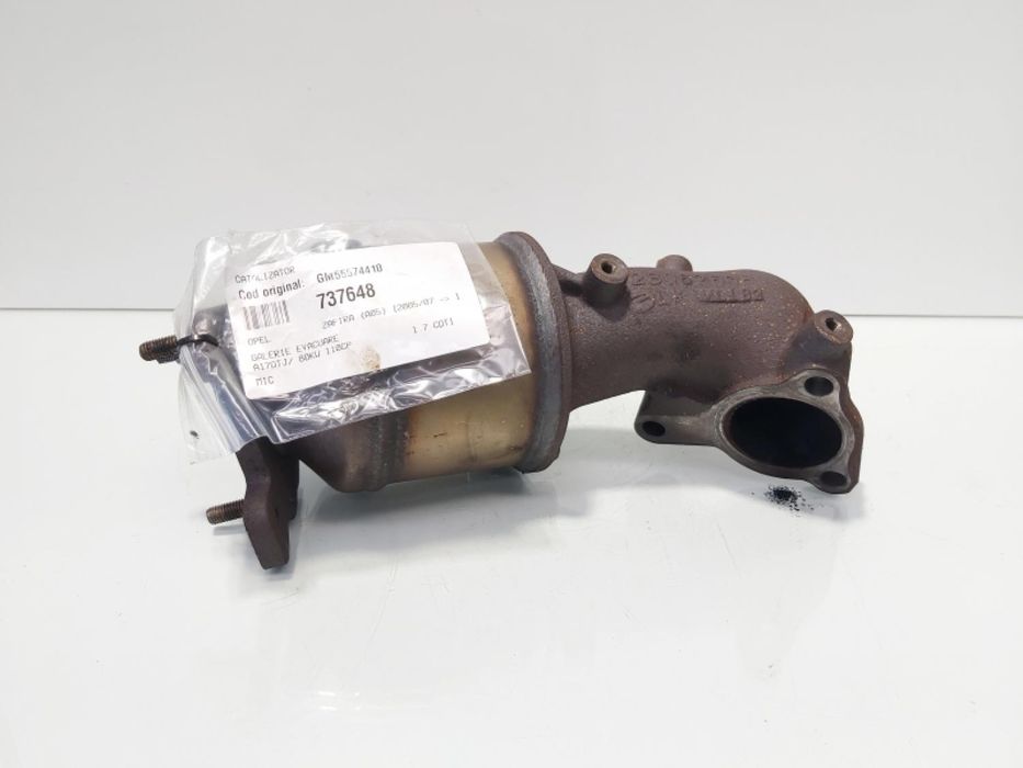 Catalizator, cod GM55574410, Opel Astra H, 1.7 CDTI, A17DTJ