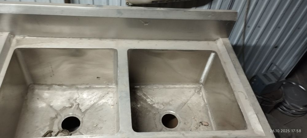 Раковина нержавейка *бу*