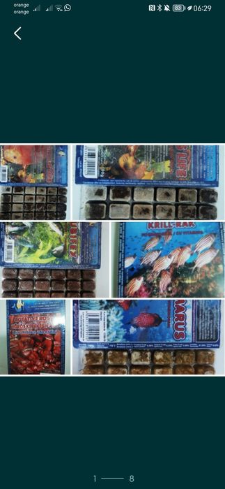 Hrana congelata de vie de orice tip