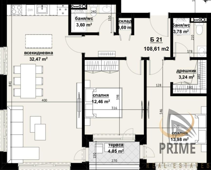 Продава се Тристаен апартамент в Бургас, Изгрев - 109 кв.м за 2097 €/кв.м - Снимка #13