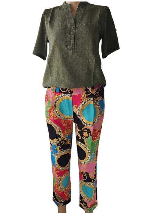 Pantaloni multicolori, marimi S, L