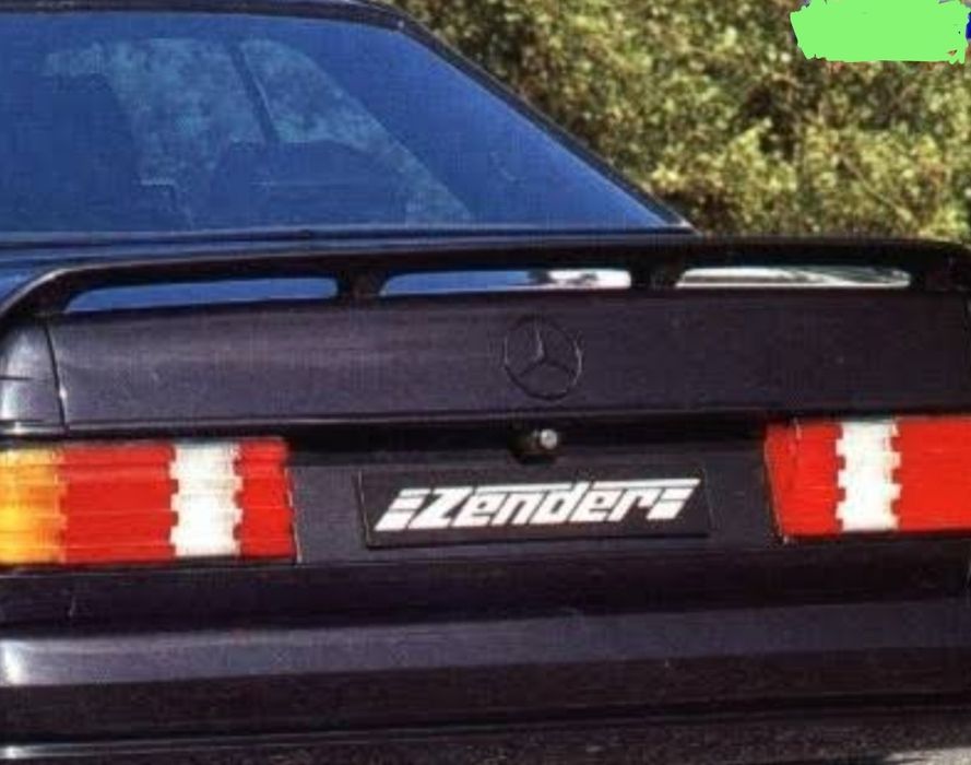 Спойлер ZENDER/BRABUS Мерседес W 126 C126 AMG  SE SL SEL SEC  SLK