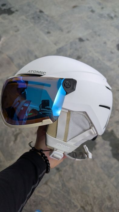 Шлем Atomic Savor Visor Stereo белый S