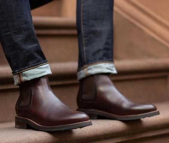 Ghete chelsea 41 plain toe premium LLOYD NOI piele naturala moale