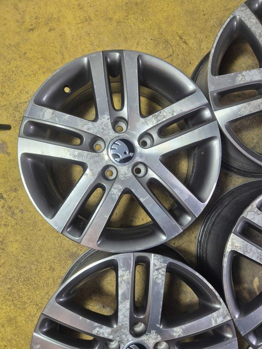 Jante Aliaj 5x112 16'' OEM VW Golf Passat Touran JETTA Sharan Caddy Scirocco T-ROC / Skoda Octavia Yeti Superb / SEAT AUDI A3