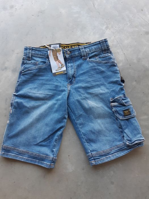 Rica Lewis pantaloni scurți/bermuda de munca material elastic