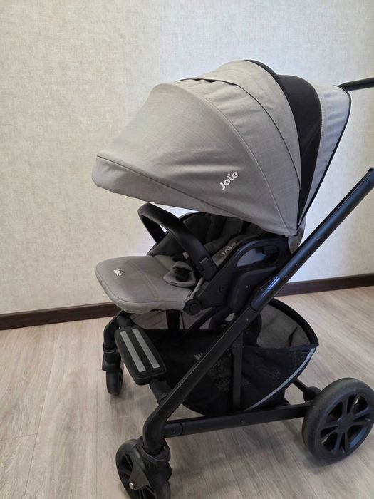 Коляска трансформер Joie Chrome, серый