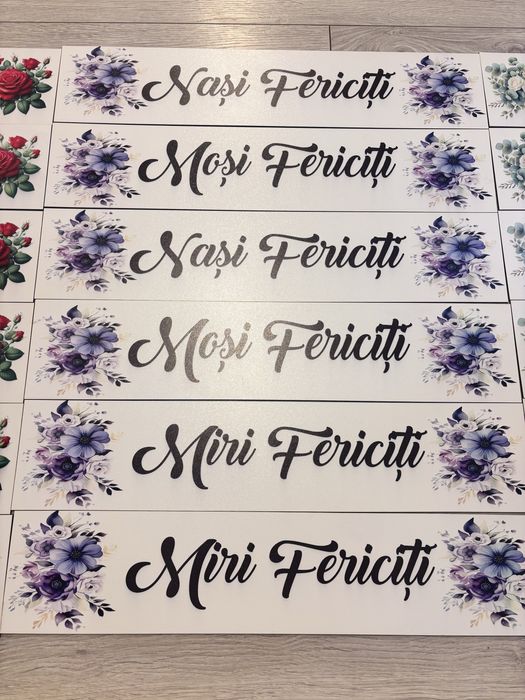 Articole personalizate pentru nunta !