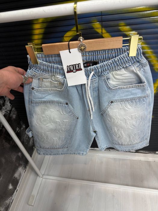 Bermude de blugi Amiri calitate TOP