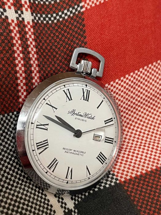 Ceas de Buzunar Elegant Mortima Mecanic 21 Rubine