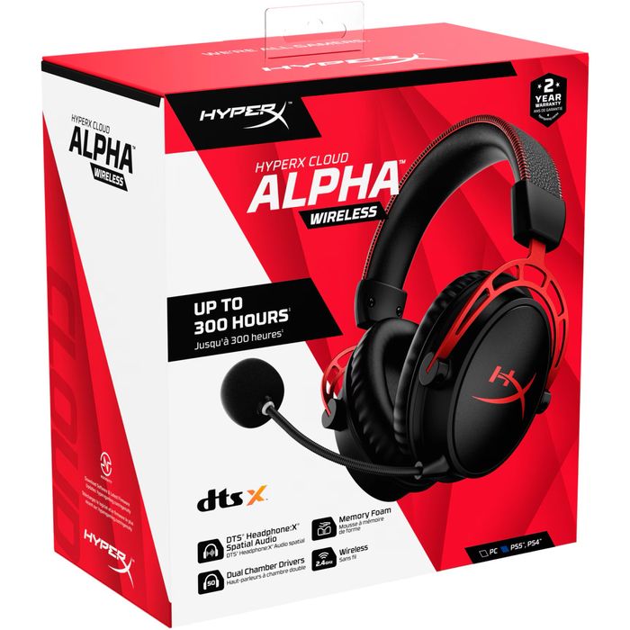 Vand casti gaming HyperX Cloud Alpha Wireless