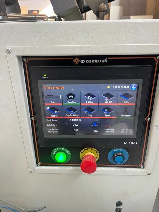 Кантираща машина Ayzaband 4 FR ULTRA с предфрезоване втора уптореба