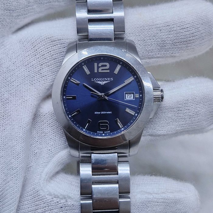Ceas Longines Conquest de Dama L3.377.4 ZEUS Amanet Militari