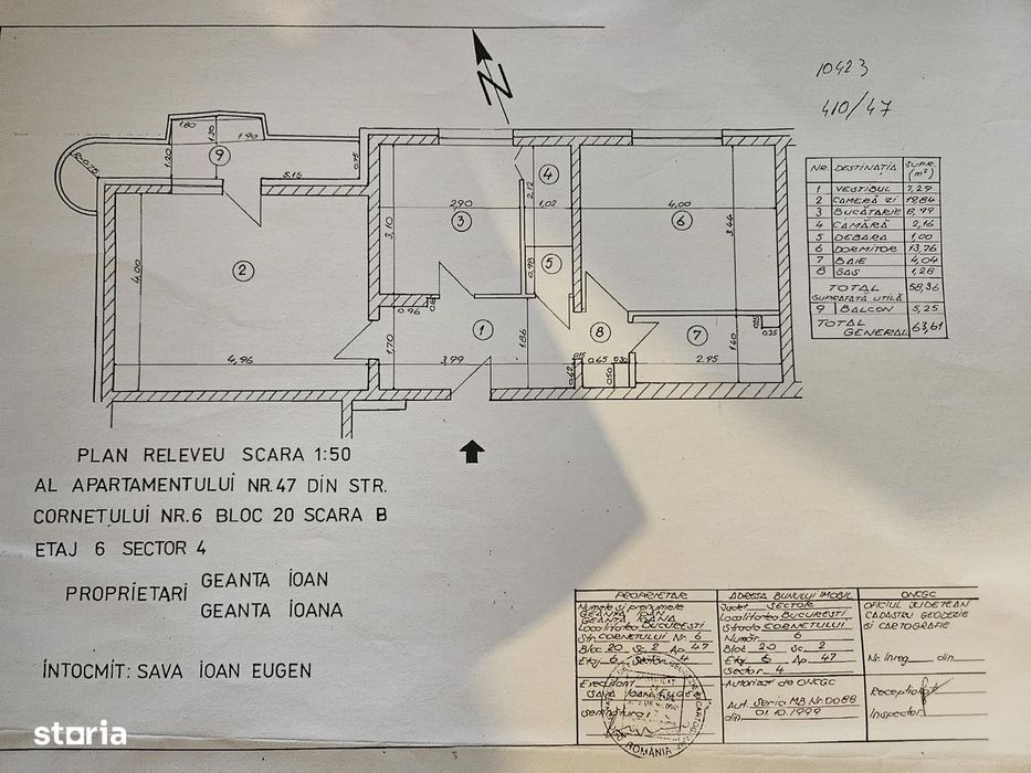 Berceni - 2 camere cu centrală și parcare, 64 mp, reabilitat termic