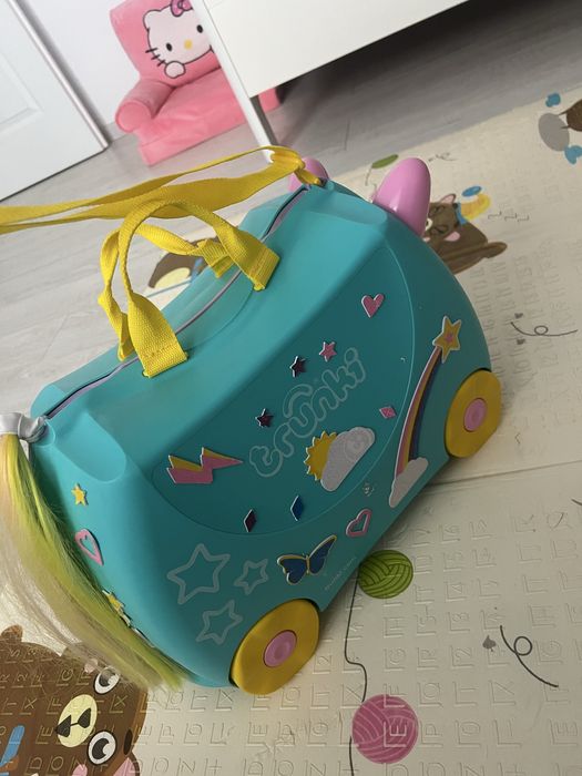 Trunki unicorn bagaj ca nou valiza