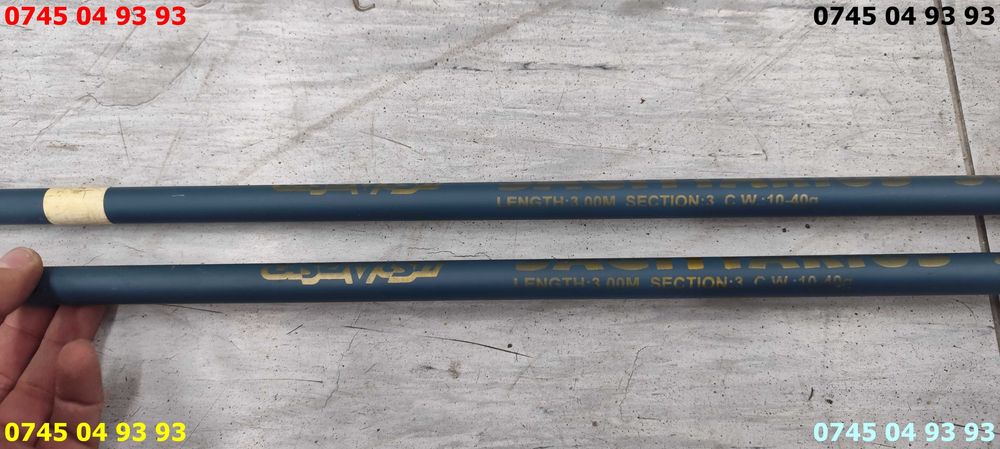 lanseta telescopica 3m laserfish sagitarius NOUA